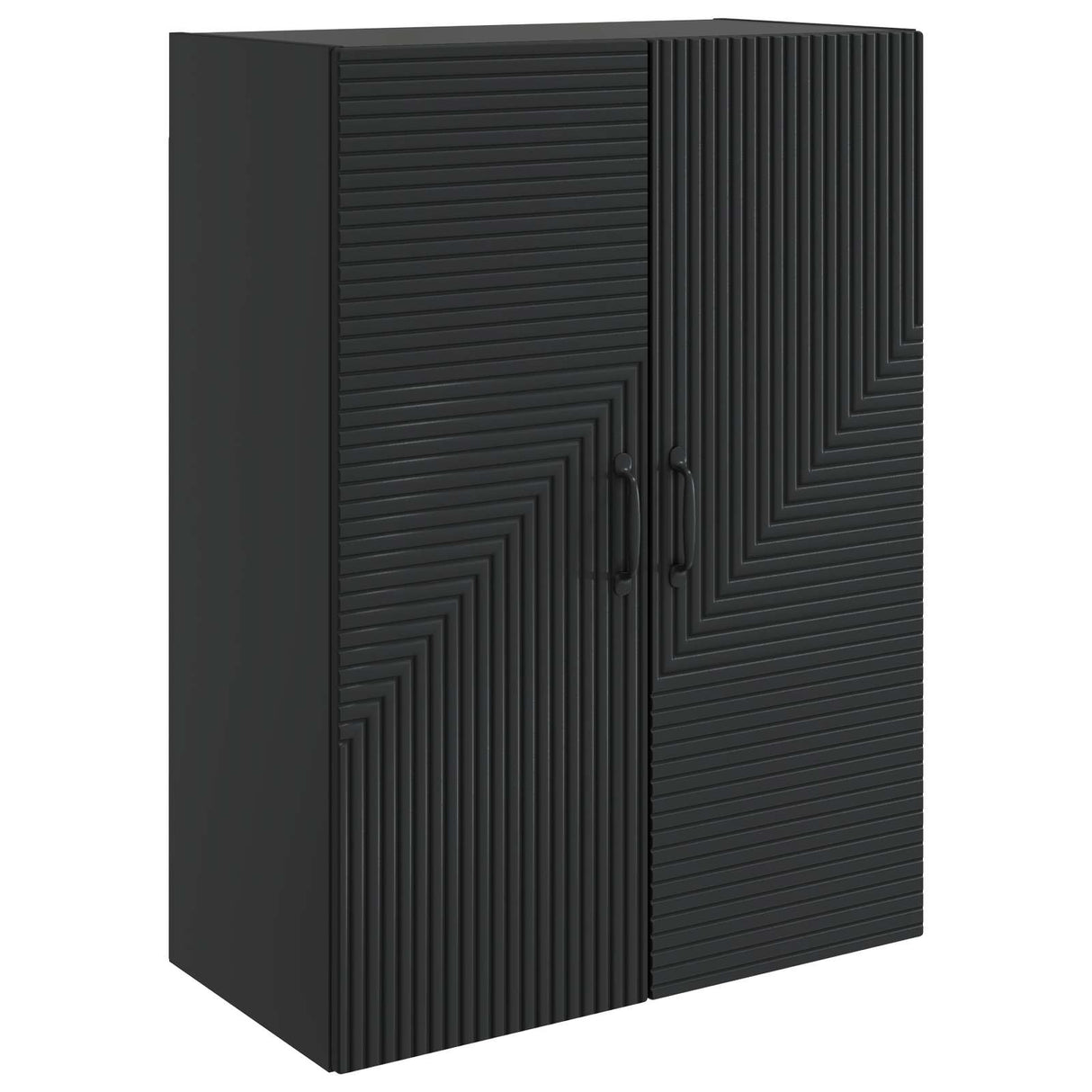 vidaXL Wandkast Wit 66 x 34,5 x 90 cm Bewerkt hout