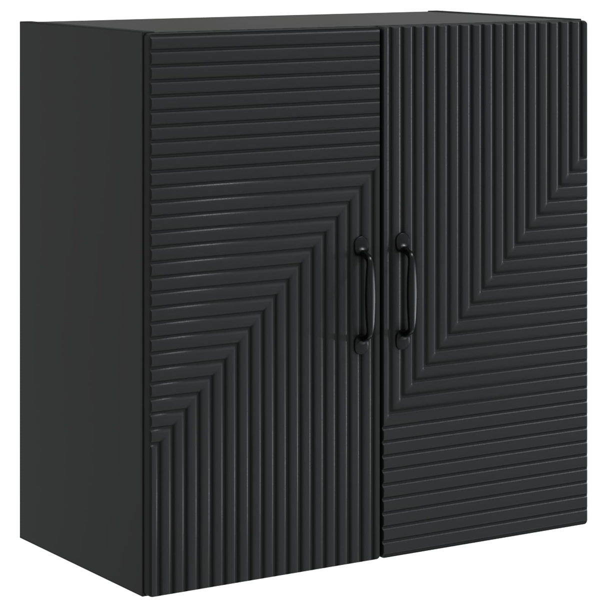 vidaXL Wandkast Wit 66 x 34,5 x 90 cm Bewerkt hout