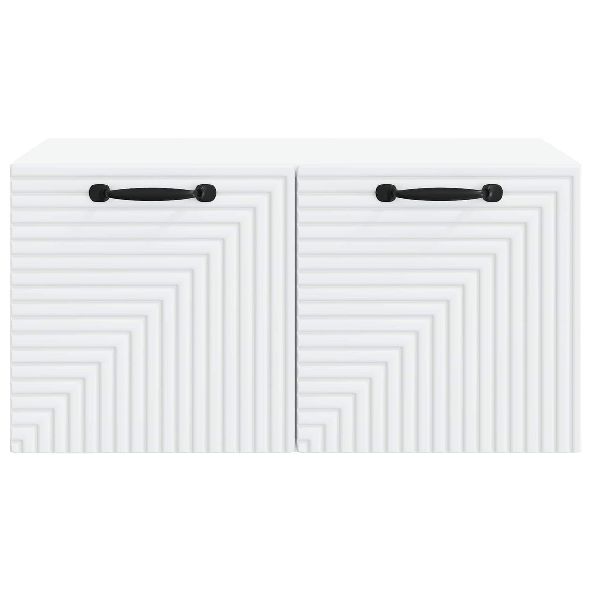 vidaXL Wall-Mounted TV Cabinet White 59.5x41x30 cm Engineered Wood