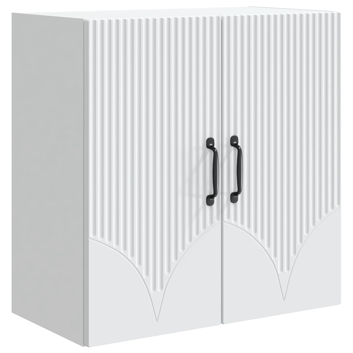 vidaXL Wandkast Wit 66 x 34,5 x 90 cm Bewerkt hout