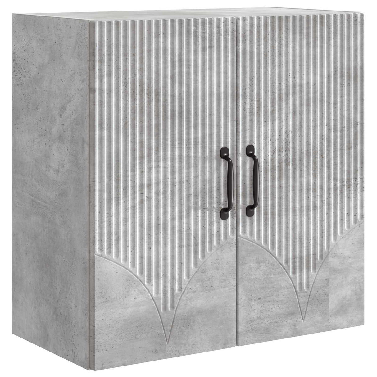 vidaXL Wandkast Wit 66 x 34,5 x 90 cm Bewerkt hout