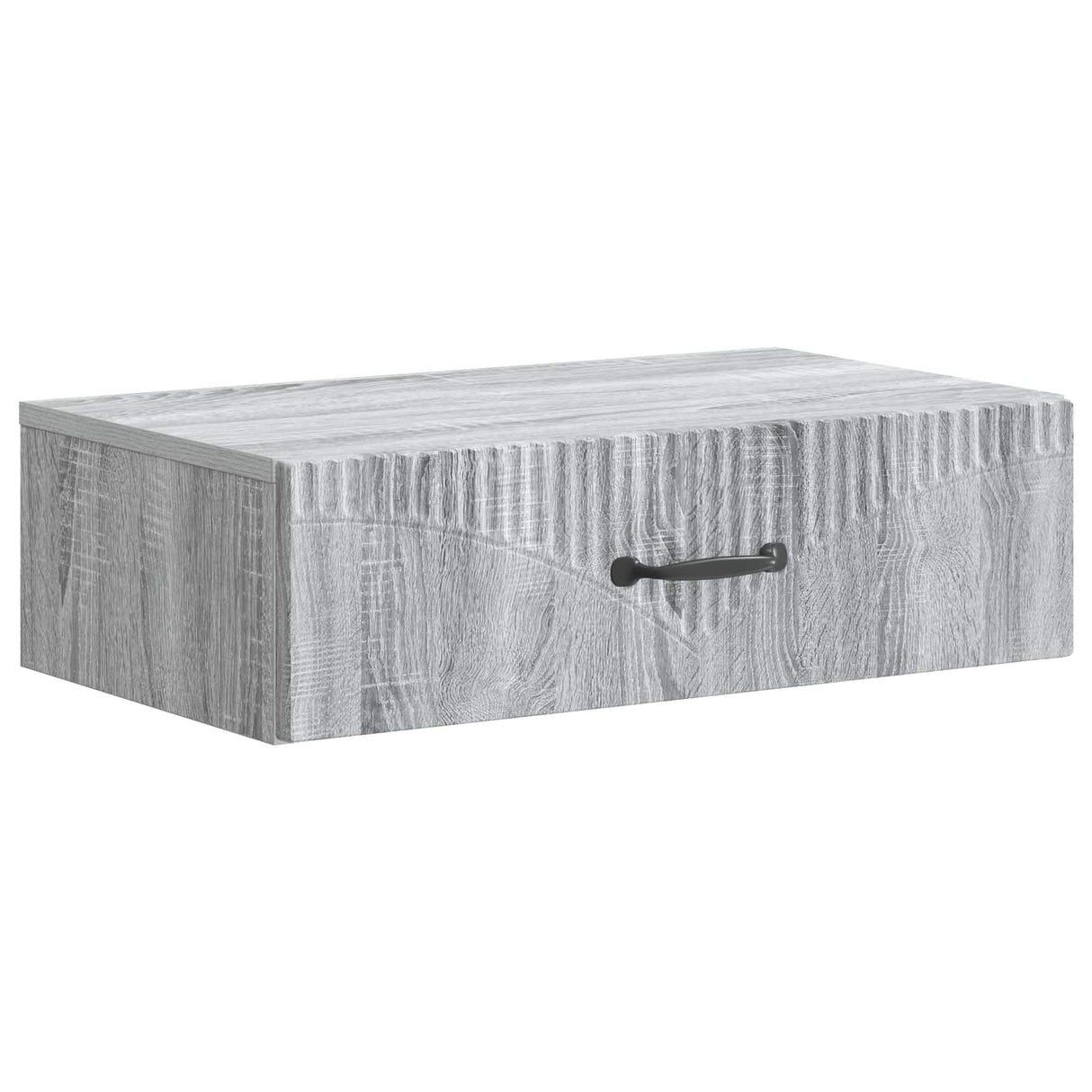 vidaXL Wall-Mounted Side Table White 59 x 34.5 x 17 cm Engineered Wood