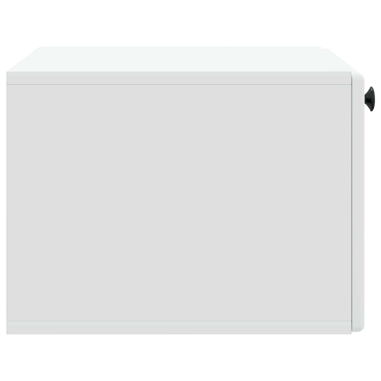 vidaXL Wandmontage TV-kast Zwart 59,5 x 41 x 30 cm Bewerkt hout