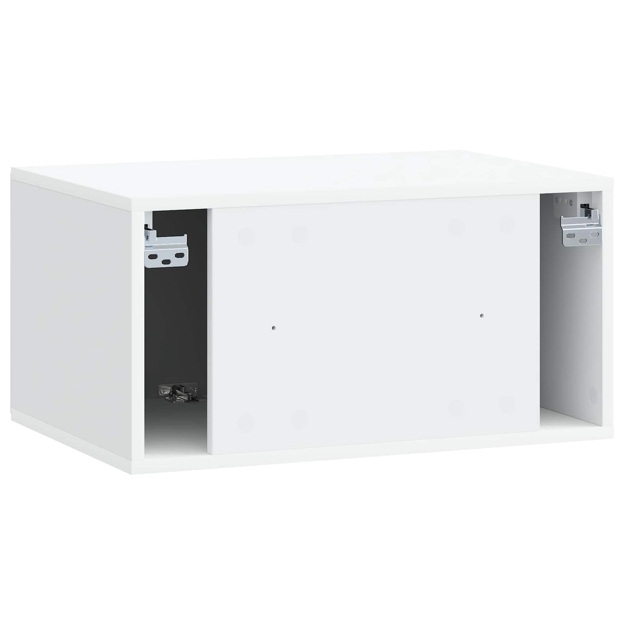 vidaXL Wandmontage TV-kast Zwart 59,5 x 41 x 30 cm Bewerkt hout