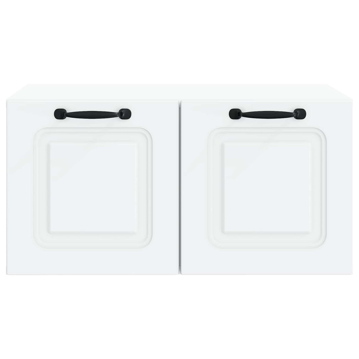 vidaXL Wandmontage TV-kast Zwart 59,5 x 41 x 30 cm Bewerkt hout