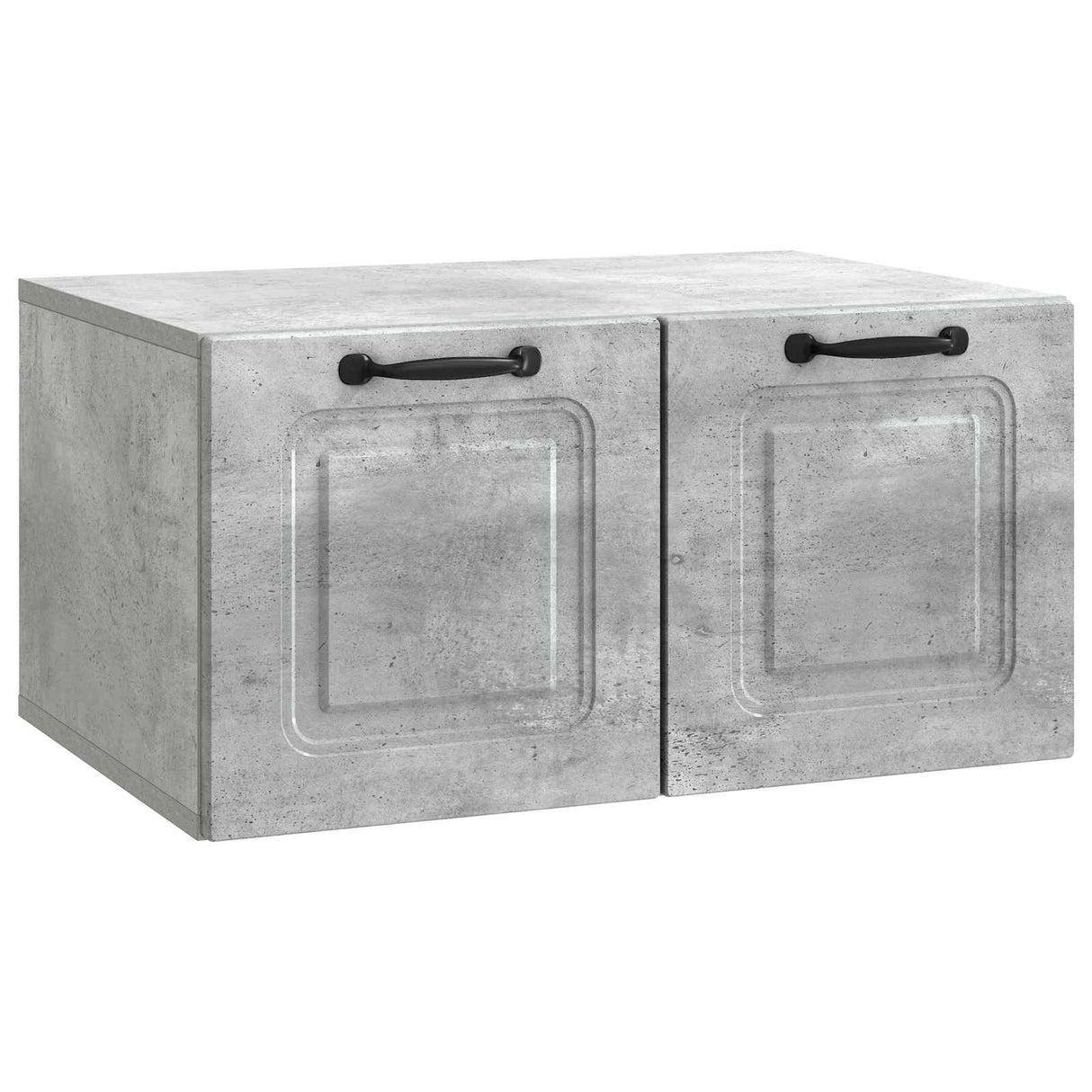 vidaXL Wandmontage TV-kast Zwart 59,5 x 41 x 30 cm Bewerkt hout