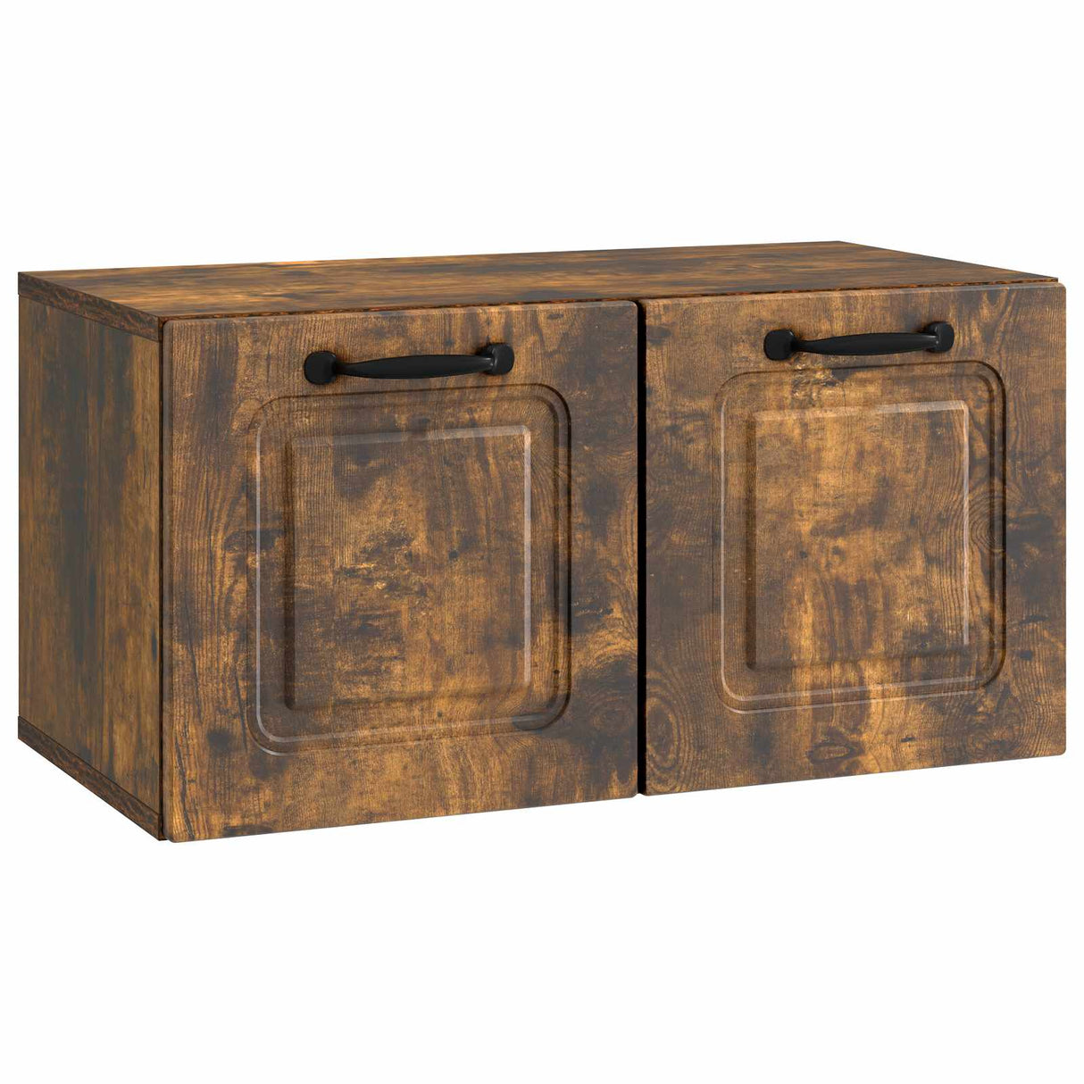 vidaXL Wandmontage TV-kast Zwart 59,5 x 41 x 30 cm Bewerkt hout