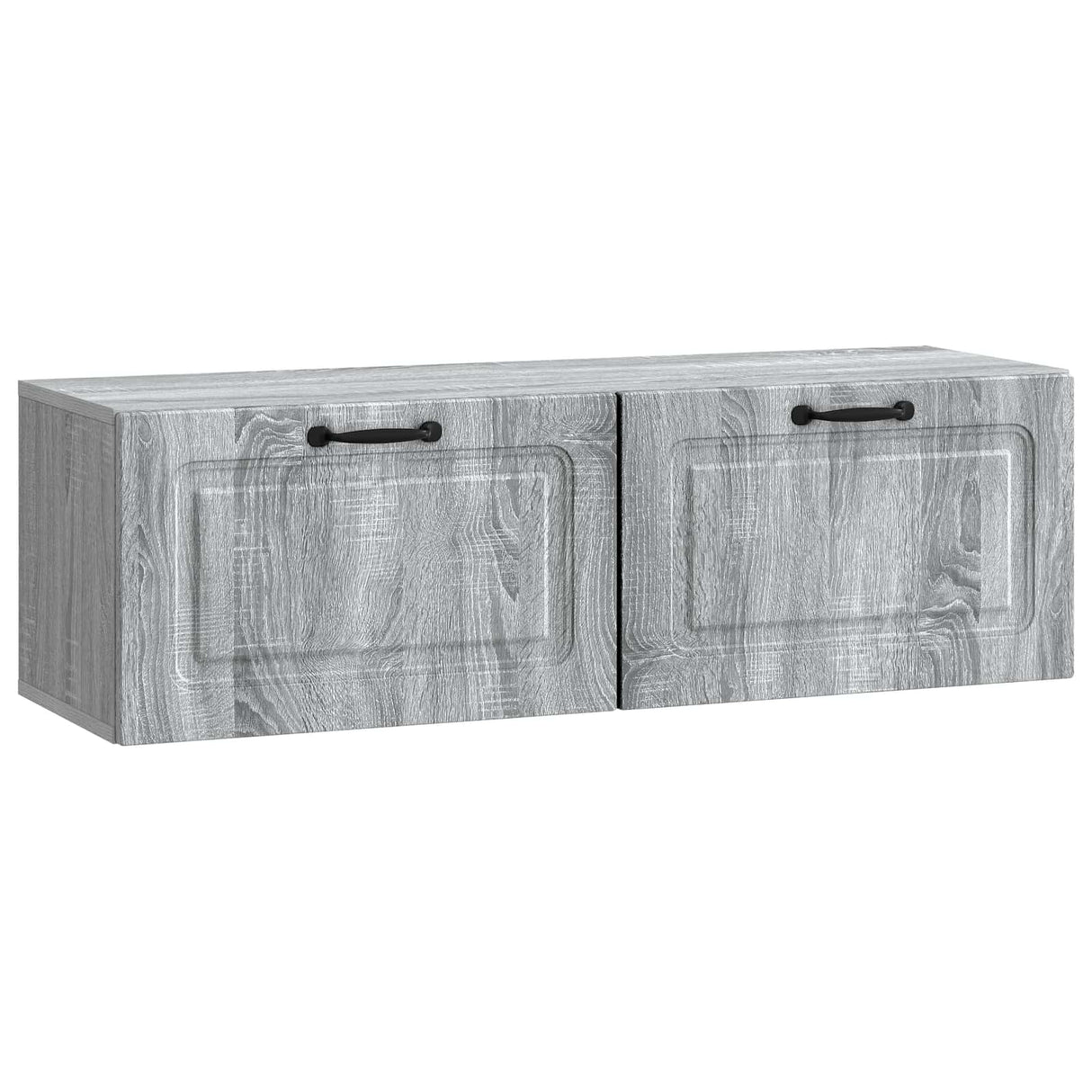 vidaXL Wandmontage TV-kast Zwart 59,5 x 41 x 30 cm Bewerkt hout