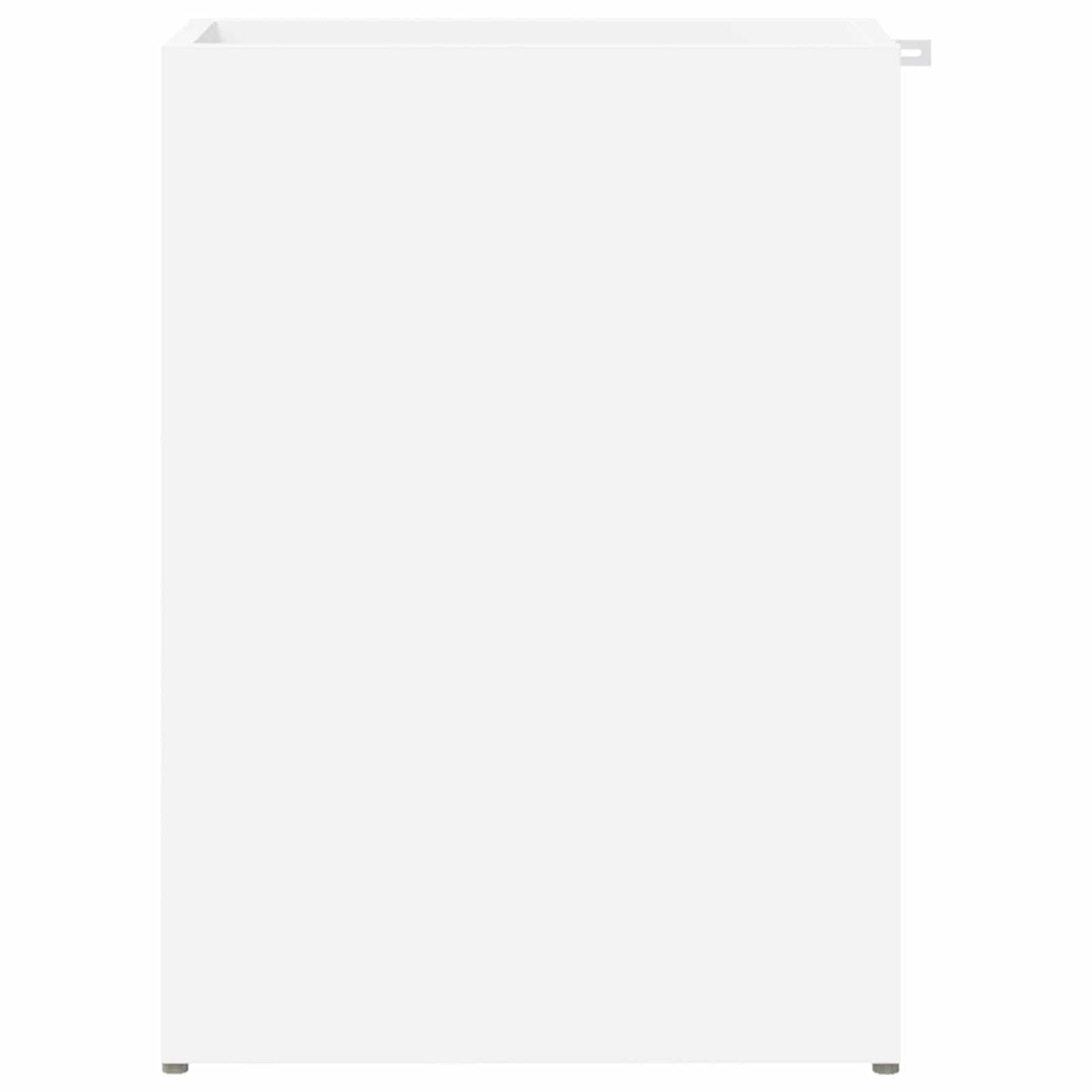 vidaXL Opslaghaak & Rek met opslag Wit 40 x 20 x 55,5 cm Bewerkt hout