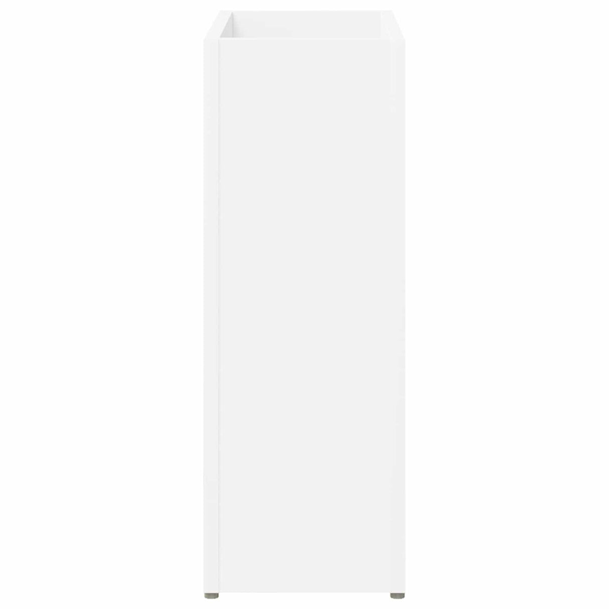 vidaXL Opslaghaak & Rek met opslag Wit 40 x 20 x 55,5 cm Bewerkt hout
