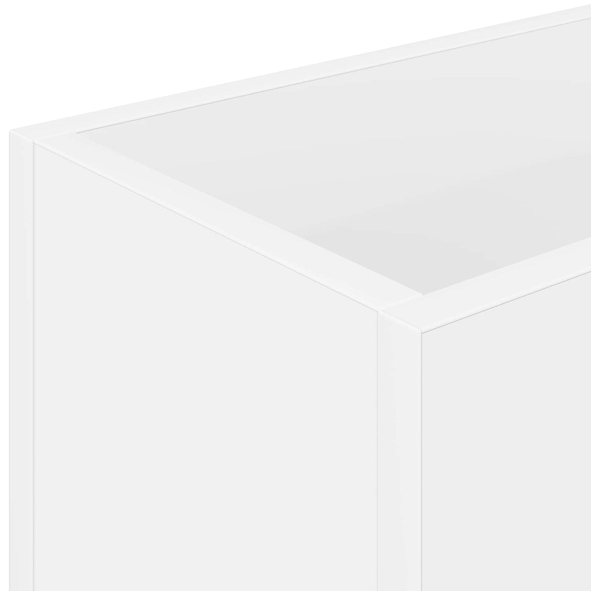 vidaXL Opslaghaak & Rek met opslag Wit 40 x 20 x 55,5 cm Bewerkt hout