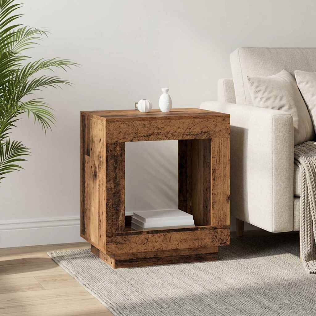 vidaXL Bijzettafel Wit 60 x 40 x 65 cm Bewerkt hout