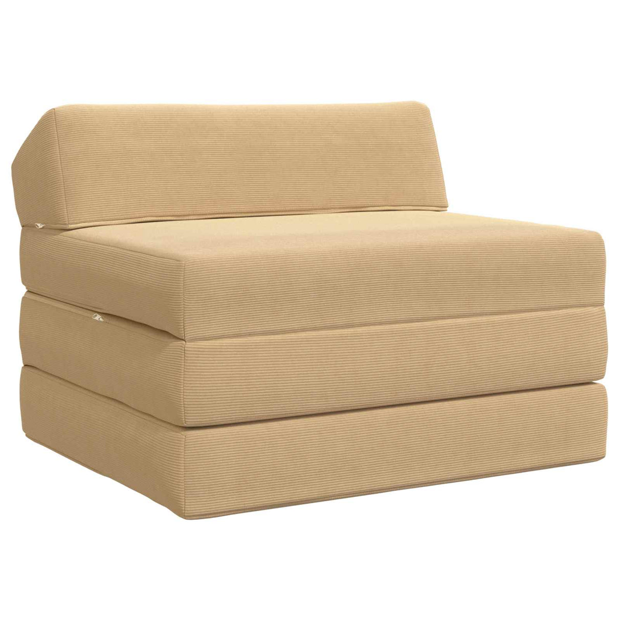 vidaXL Vouwbare Sofa Bed Lichtgrijs 70 x 60 x 63 cm Stof