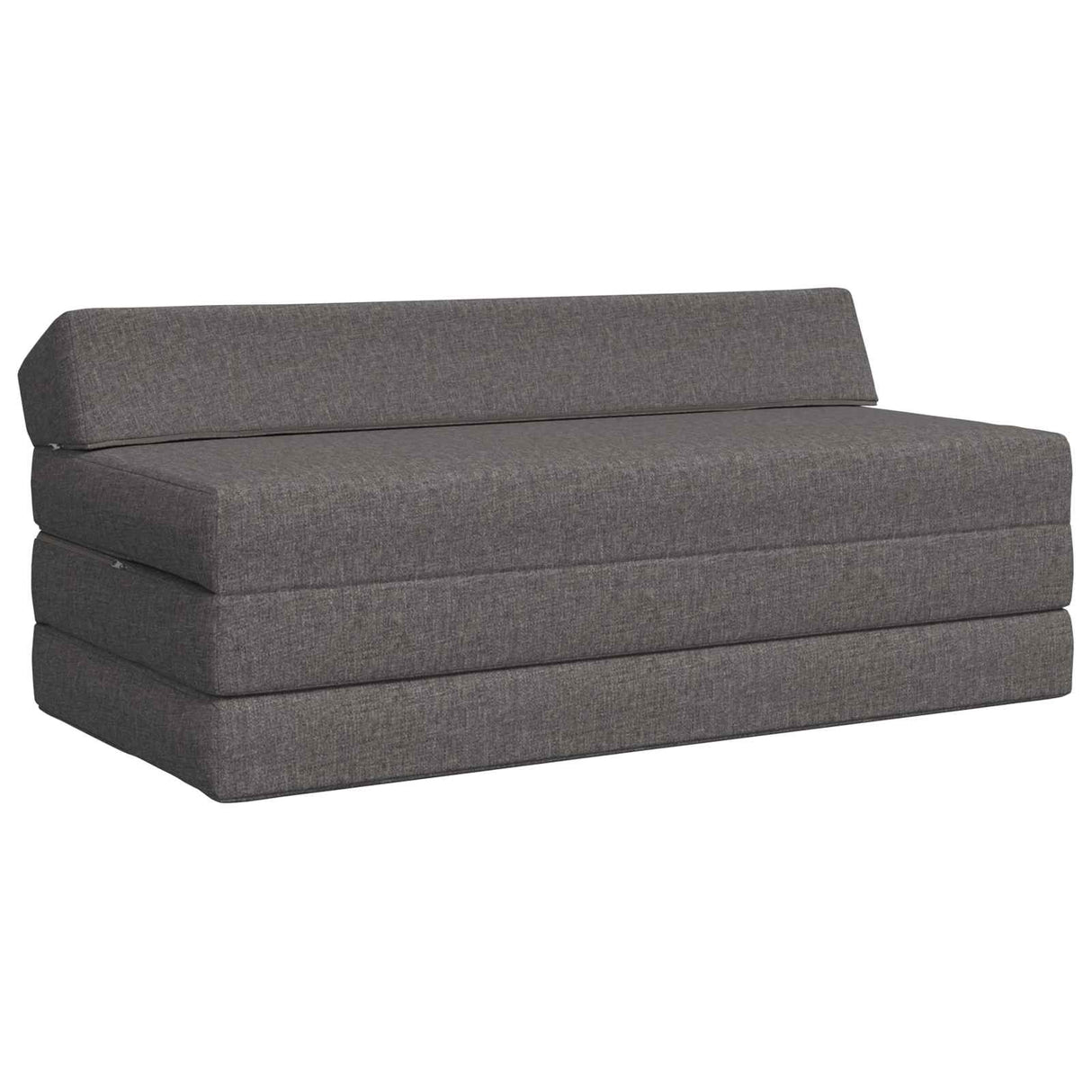 vidaXL Vouwbare Sofa Bed Lichtgrijs 120 x 60 x 49 cm Stof