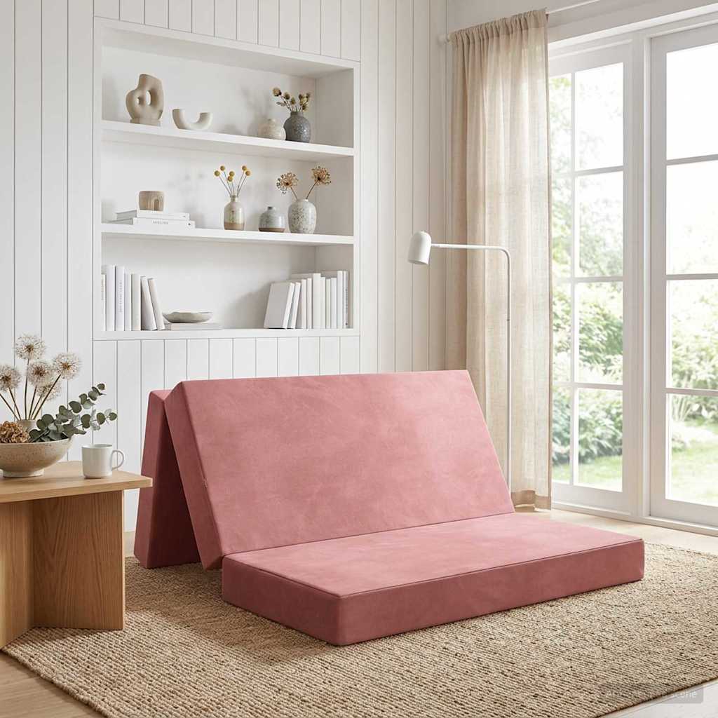 vidaXL Vouwbare Sofa Bed 75 x 63 x 45 cm Lichtgrijs