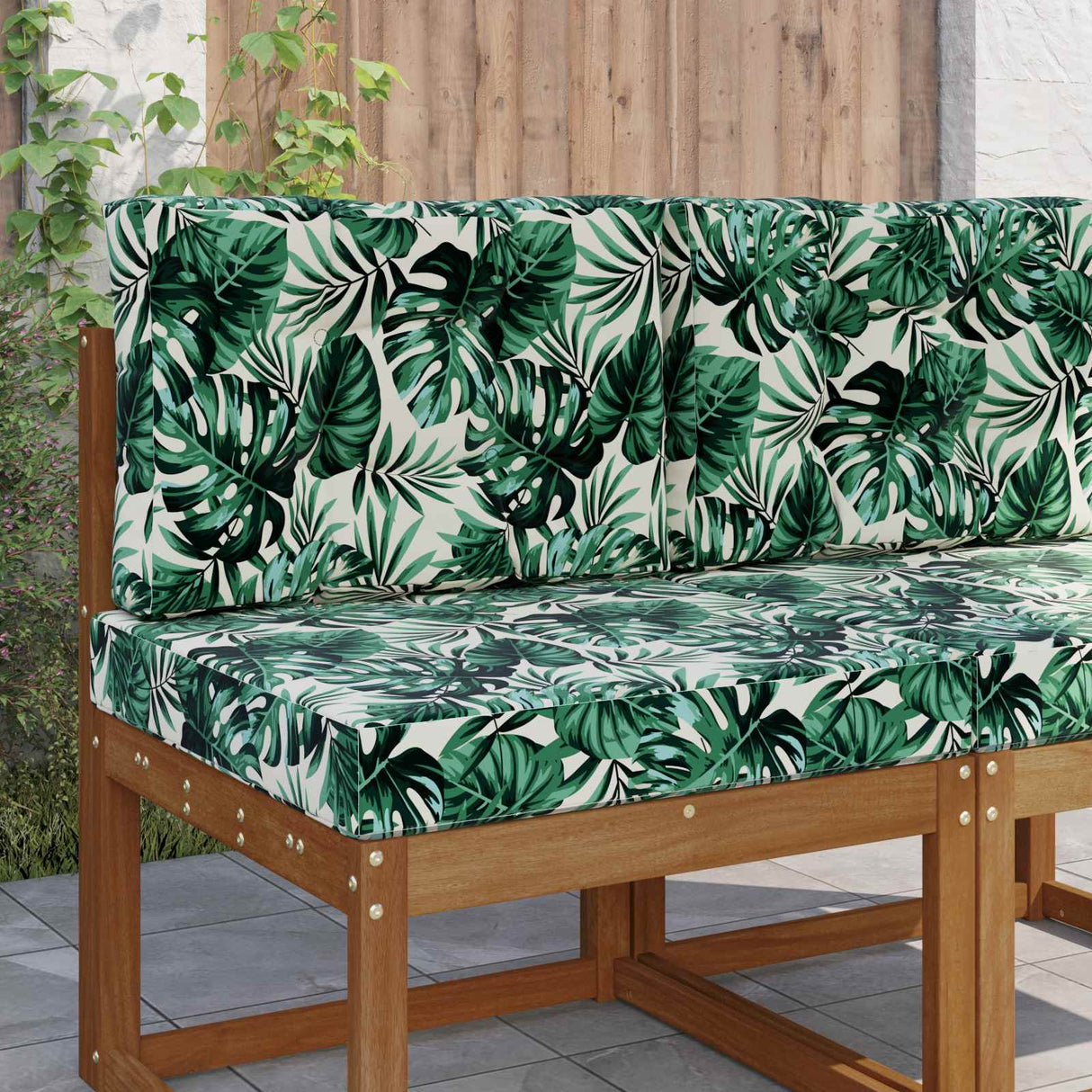 vidaXL Buitenbankkussen Antraciet 60 x 60 x 8 cm Polyester