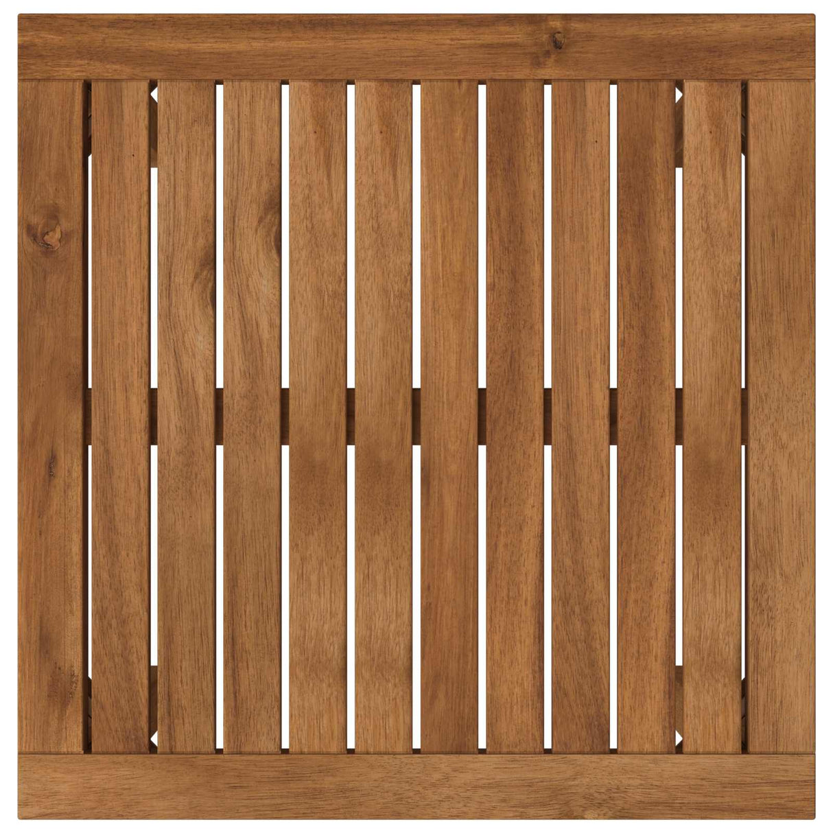 vidaXL Salontafel Naturel 40 x 40,5 x 36 cm Massief Acacia Hout