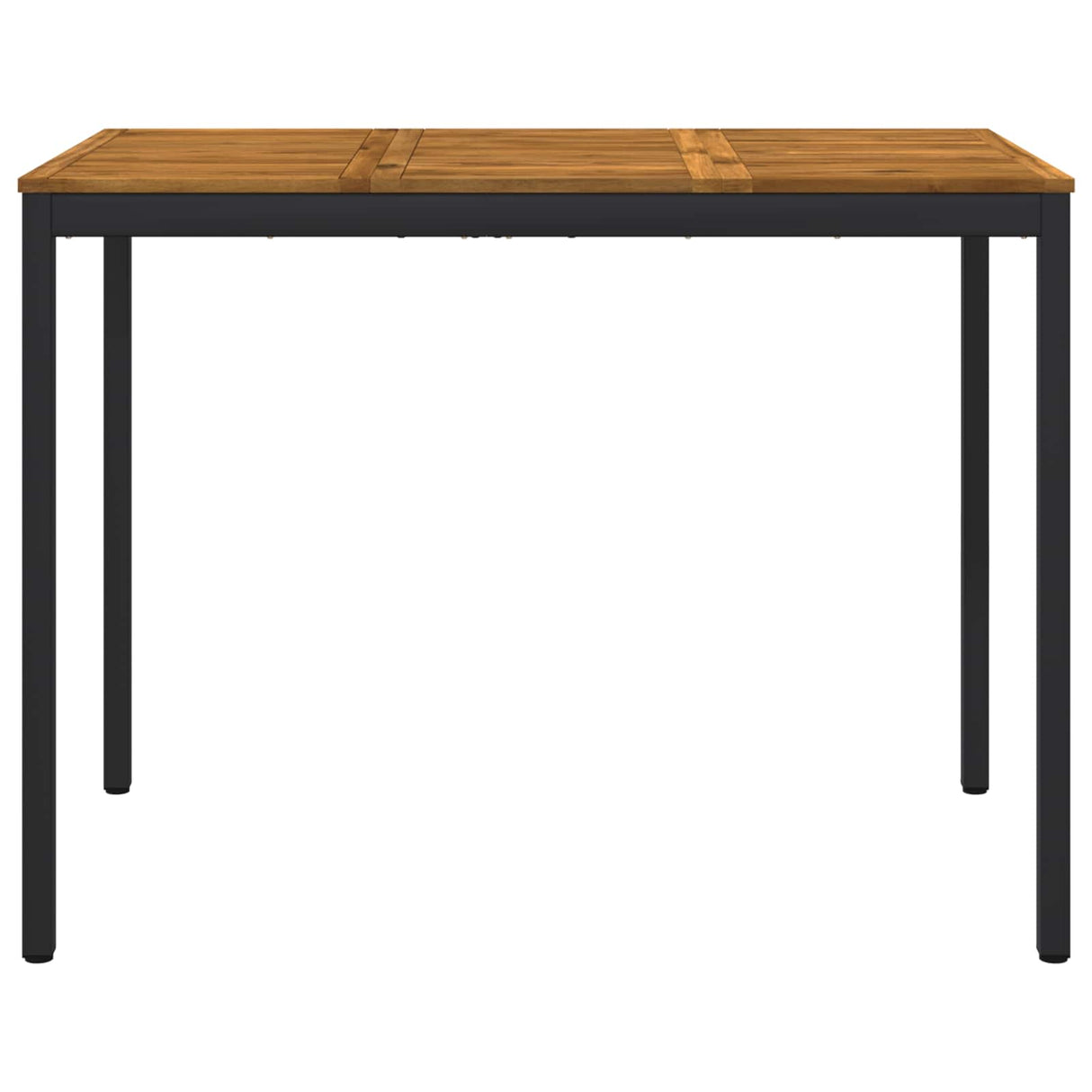 vidaXL Tuin Bar Tafel Natuurlijk en Wit 141 x 80,5 x 105 cm