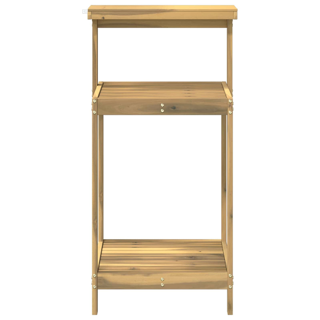 vidaXL Buiten pottingbank 56,5 x 48,5 x 107 cm Massief Acacia Hout