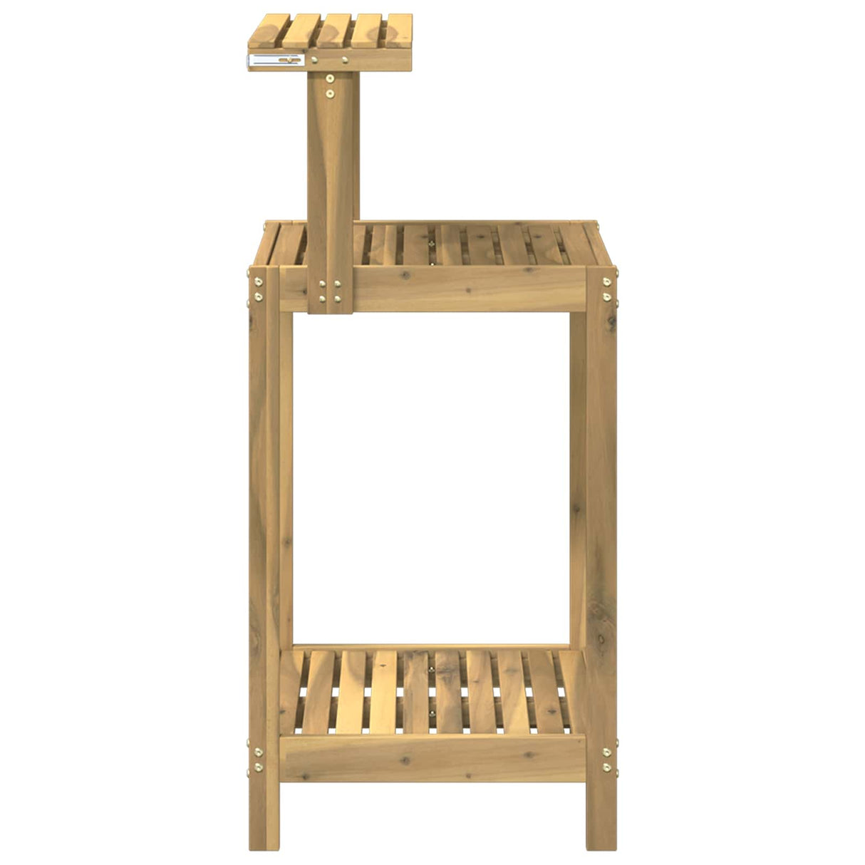 vidaXL Buiten pottingbank 56,5 x 48,5 x 107 cm Massief Acacia Hout