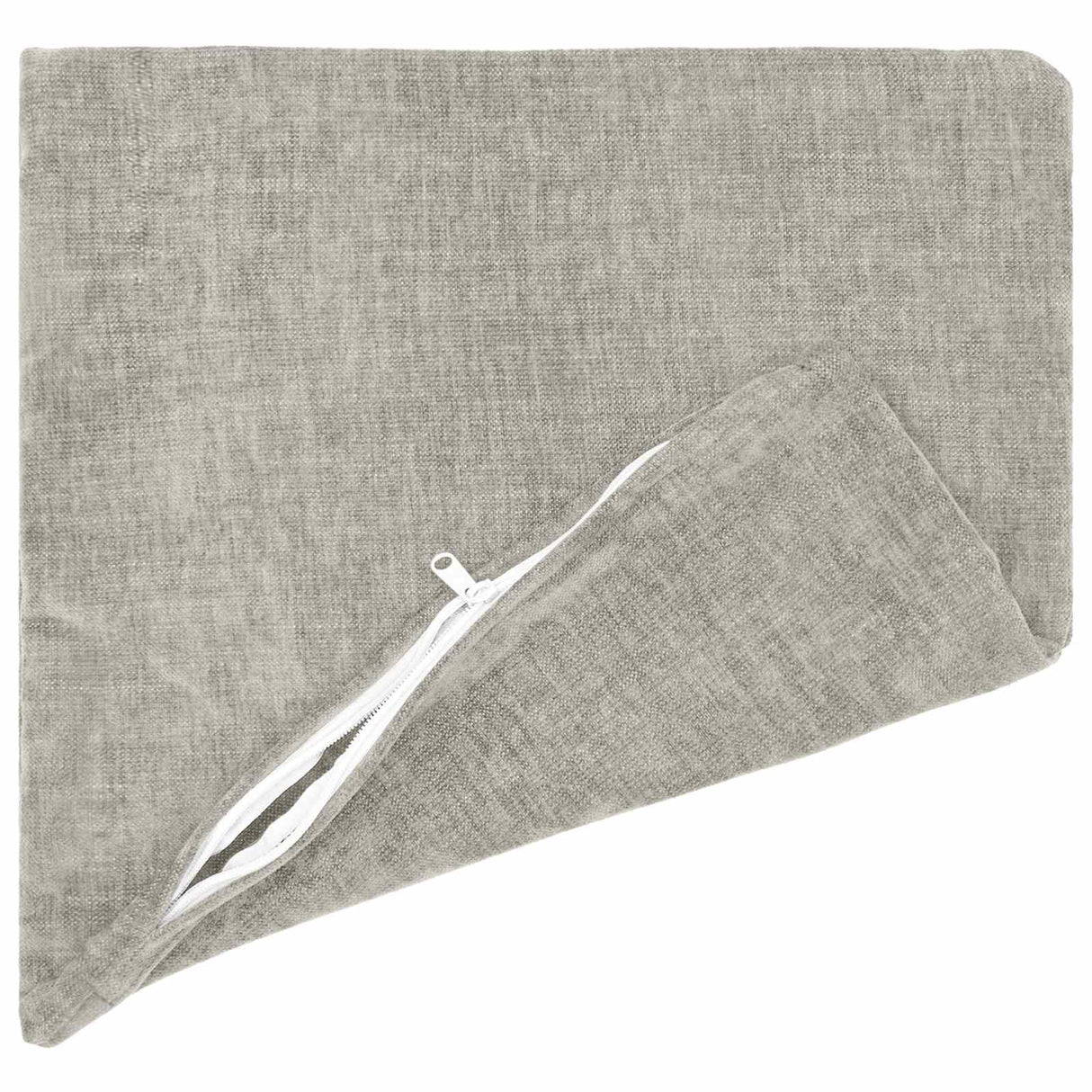 vidaXL Kussensloop 6 st HEERLEN Donkergrijs 30 x 30 cm Chenille Stof