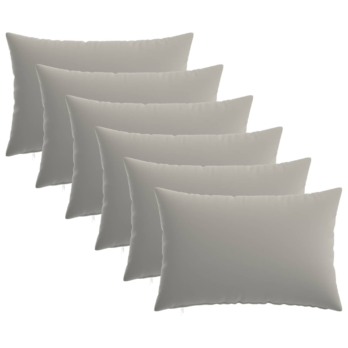 vidaXL Cushion Cover 2 pcs HEERLEN Anthracite 30 x 30 cm Polyester