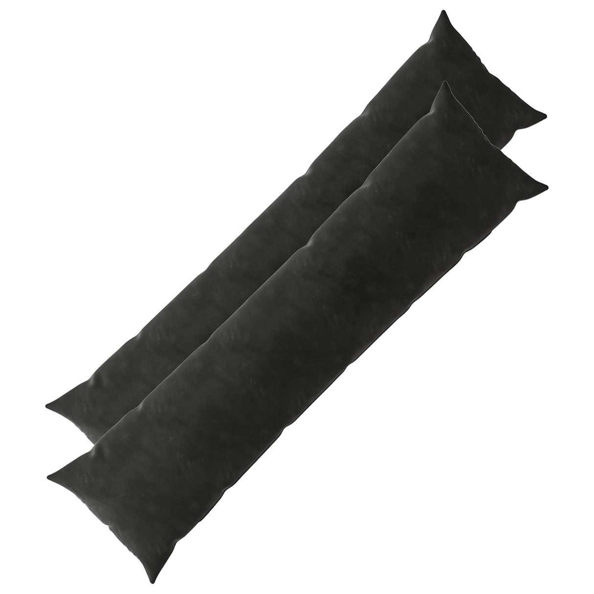 vidaXL Kussensloop 2 pcs HEERLEN Blauw 30 x 30 cm Fluweel