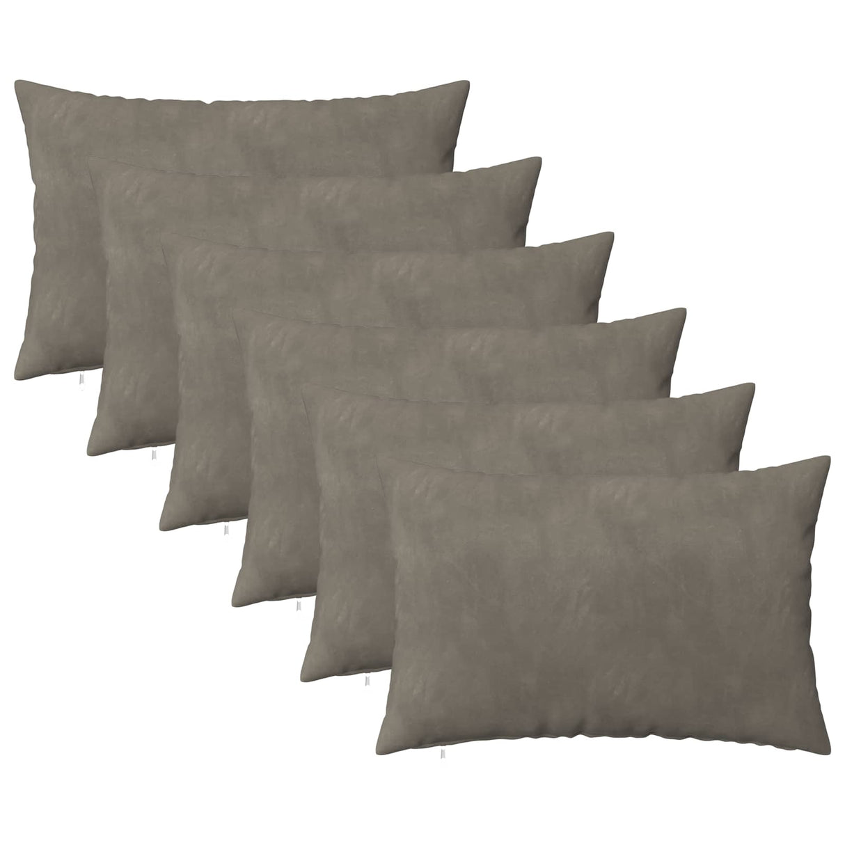 vidaXL Kussensloop 2 pcs HEERLEN Blauw 30 x 30 cm Fluweel