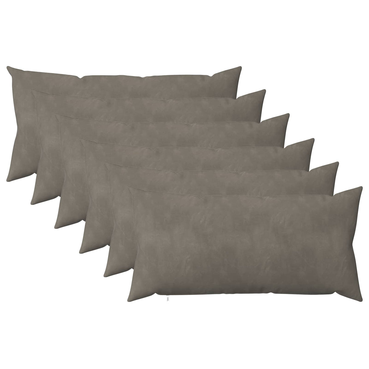 vidaXL Kussensloop 2 pcs HEERLEN Blauw 30 x 30 cm Fluweel