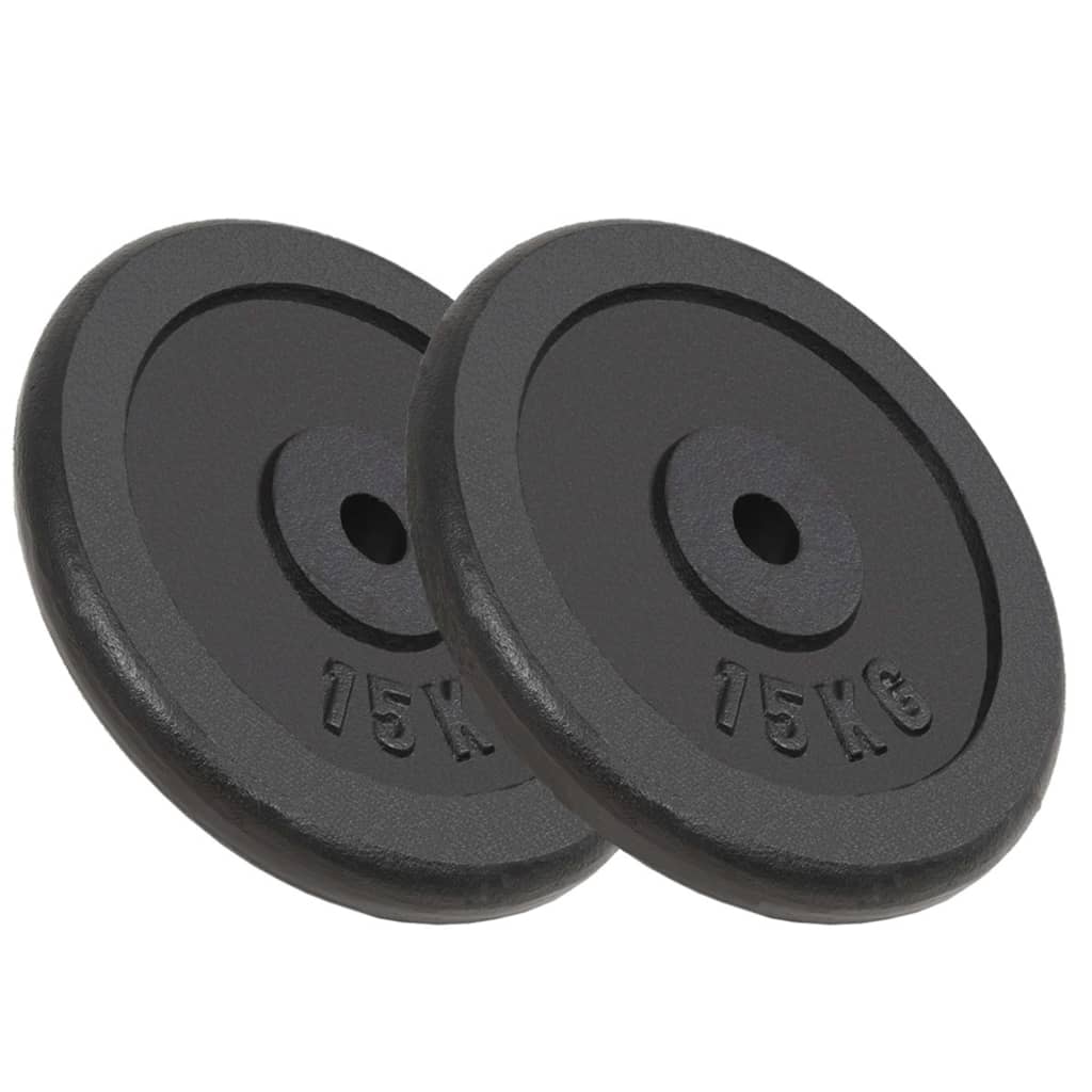 vidaXL Halterschijf 40 kg gietijzer