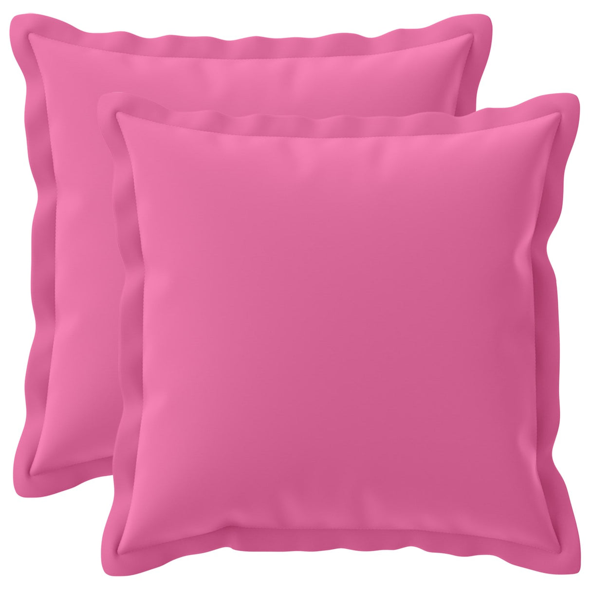 vidaXL Pillowcase 2 pcs WOOD Anthracite 30 x 30 cm Polyester