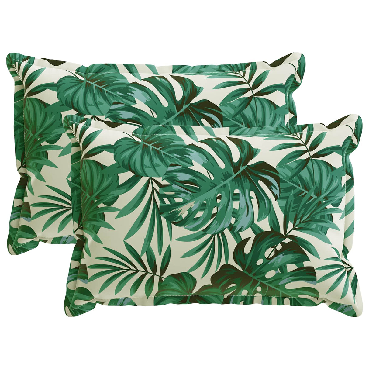 vidaXL Pillowcase 2 pcs WOOD Anthracite 30 x 30 cm Polyester