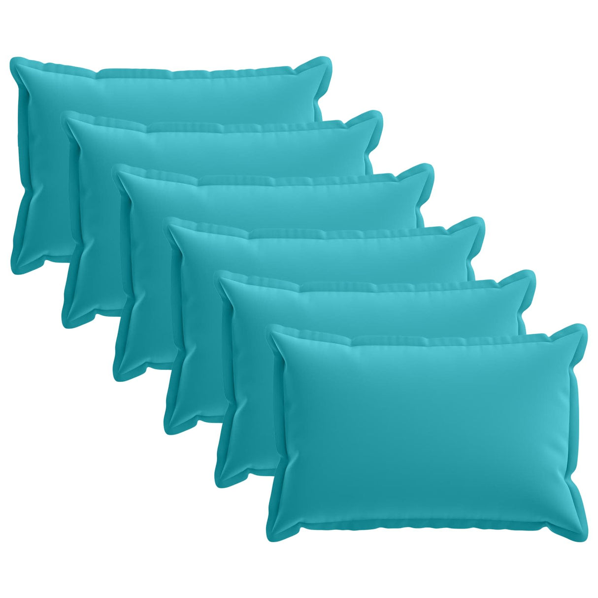 vidaXL Pillowcase 2 pcs WOOD Anthracite 30 x 30 cm Polyester