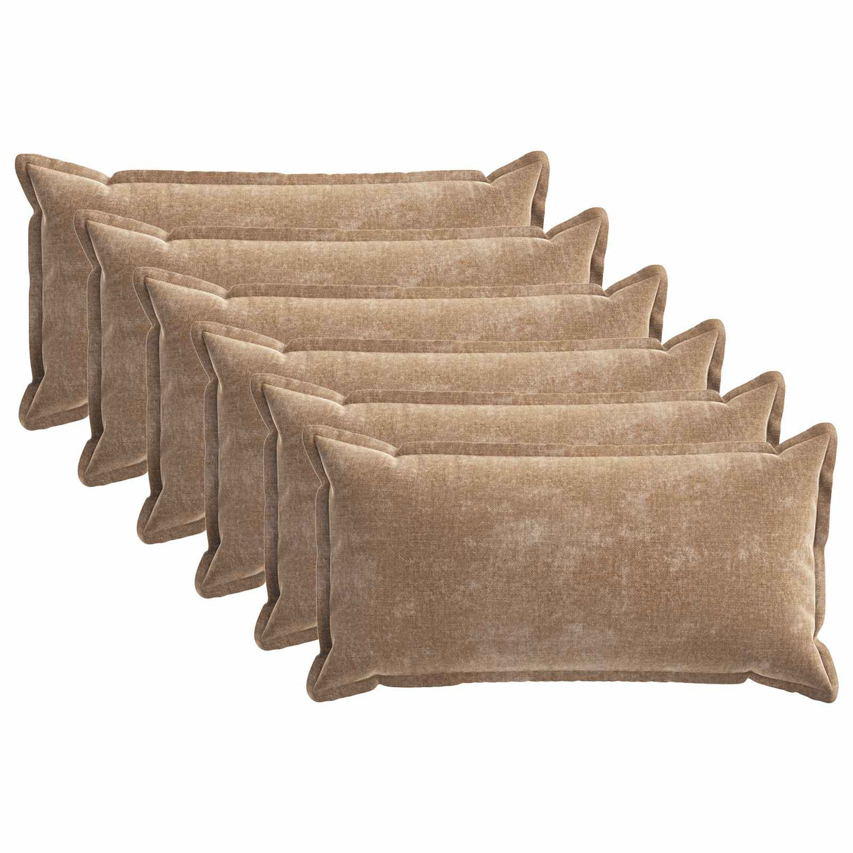 vidaXL Kussensloop 2 st HOUTEN Donkergrijs 30 x 30 cm Chenille Stof