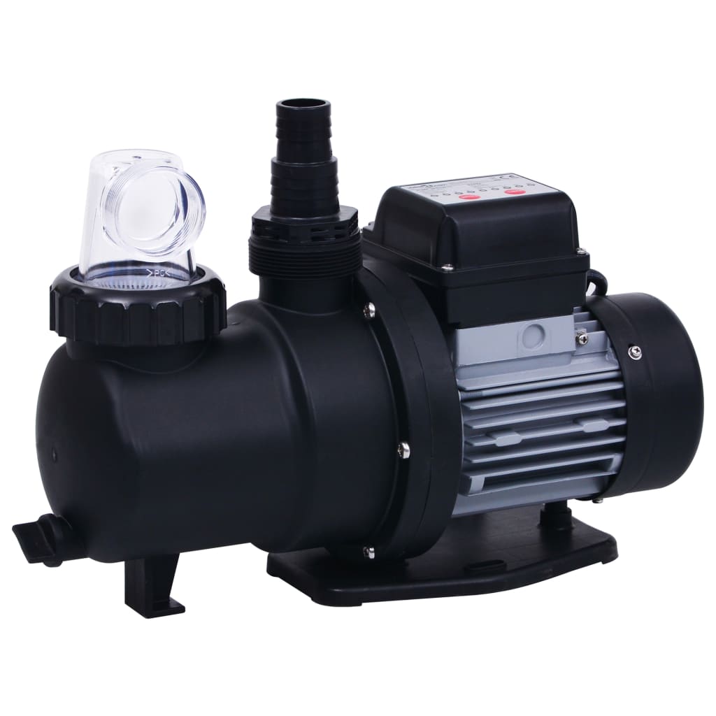 vidaXL Zandfilterpomp met timer 450 W 25 L