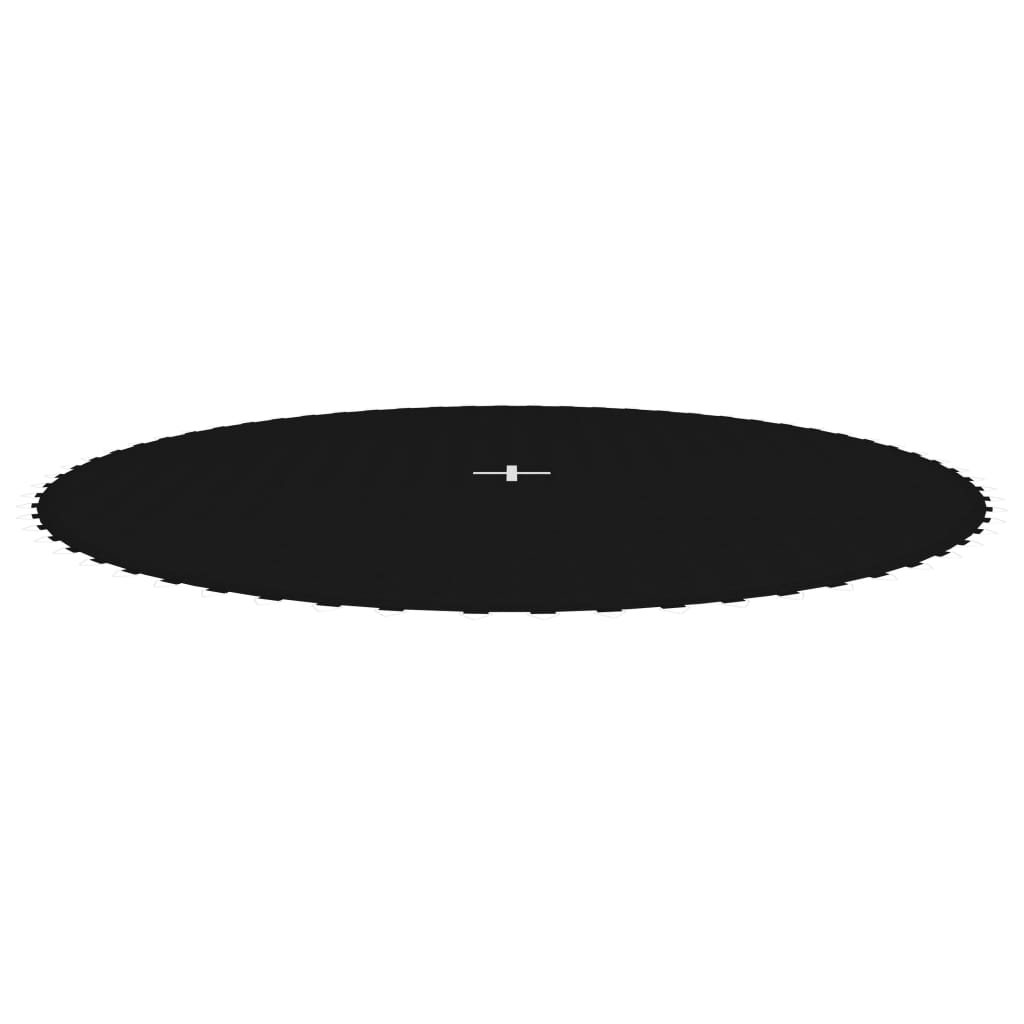 vidaXL Springmat voor 10 feet/3,05 m ronde trampoline stof zwart