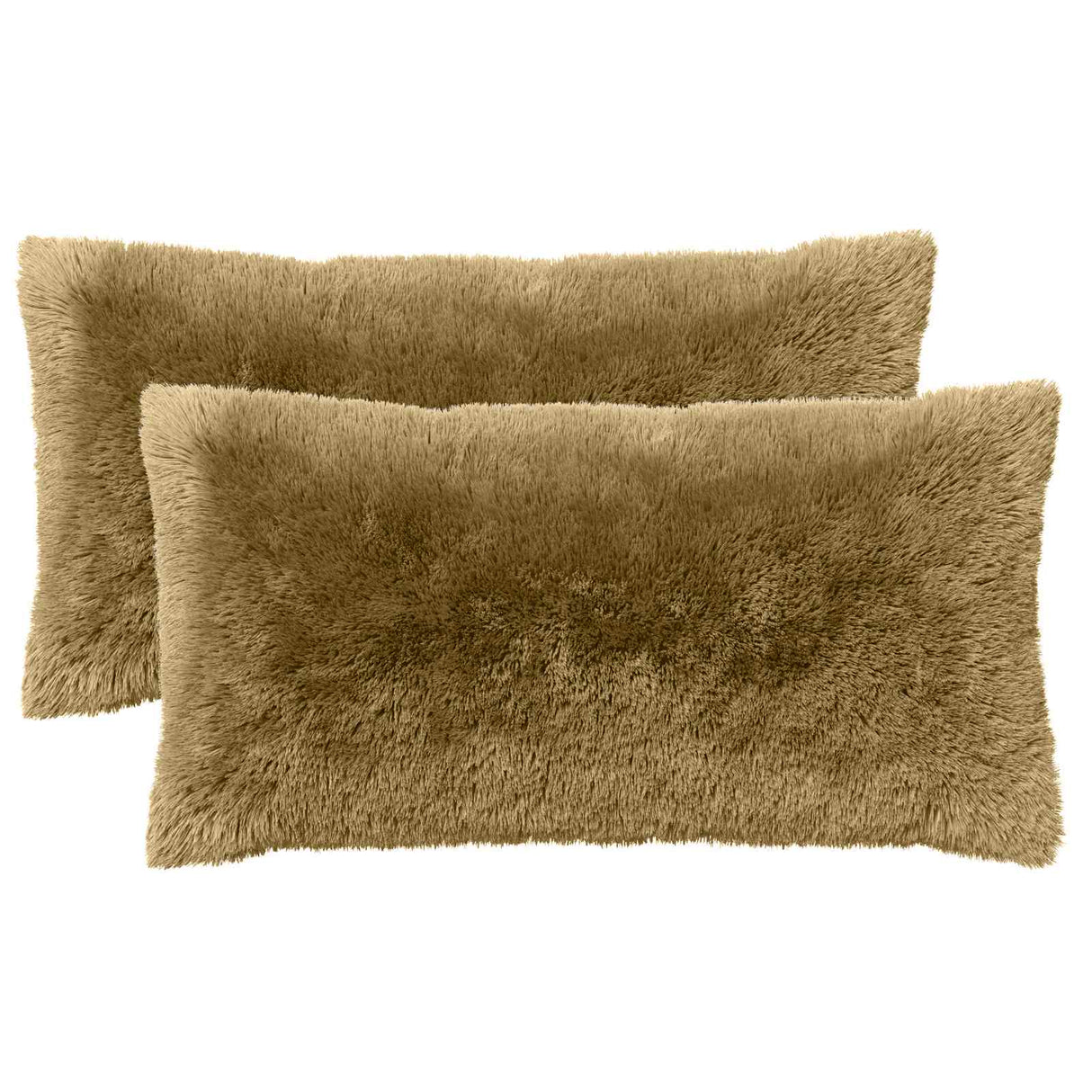 vidaXL Kussen met kussen HEERLEN 2 st Groen PV Fleece