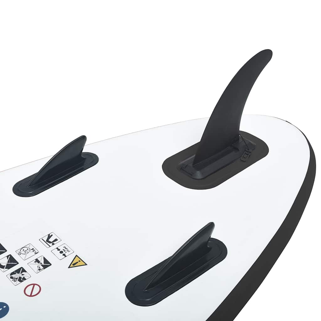 vidaXL Stand Up Paddleboardset opblaasbaar rood en wit