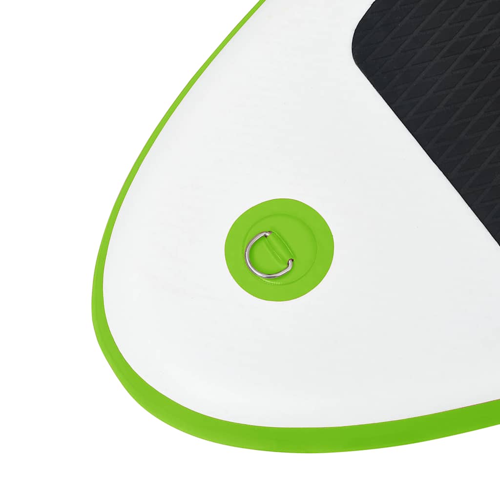 vidaXL Stand-up paddleboard opblaasbaar met zeilset rood en wit