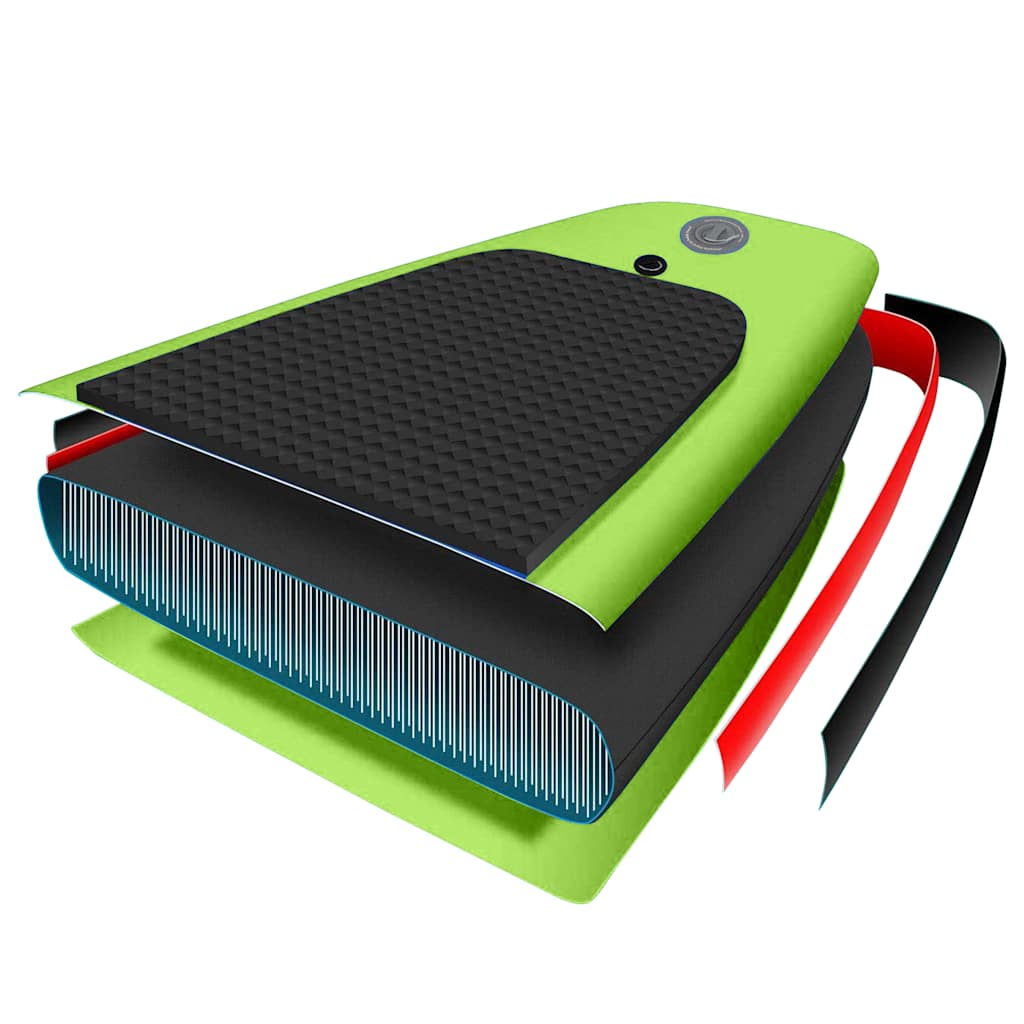 vidaXL Stand Up Paddleboardset opblaasbaar 305x76x15 cm blauw
