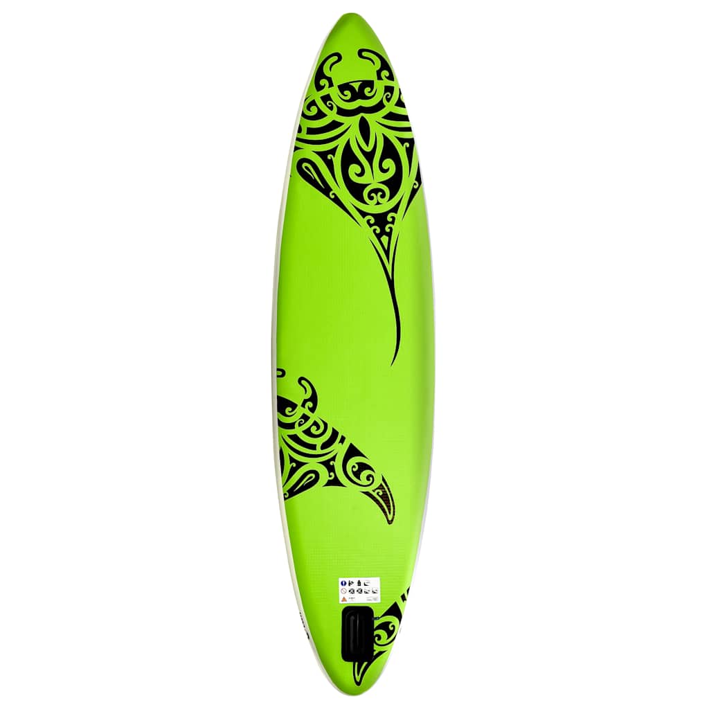 vidaXL Stand Up Paddleboardset opblaasbaar 305x76x15 cm blauw