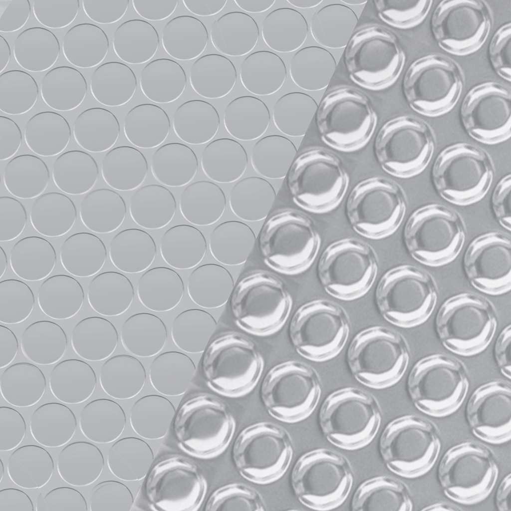 vidaXL Pool Cover 300 cm PE Silver