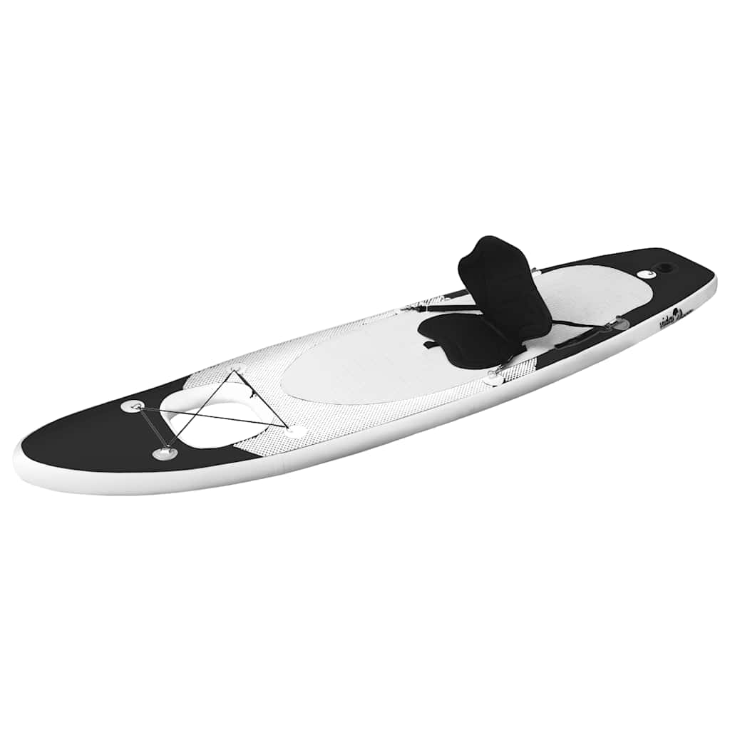 vidaXL Stand Up Paddleboardset opblaasbaar 300x76x10 cm zeeblauw