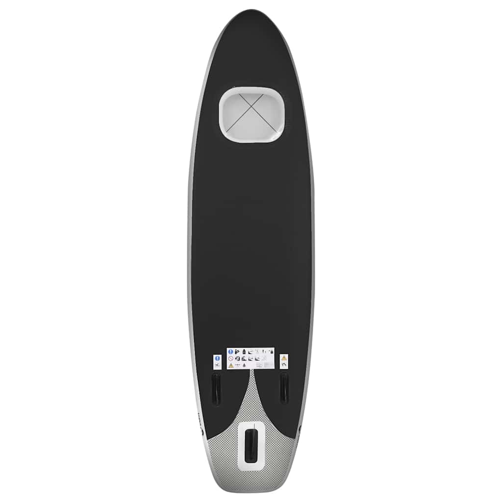 vidaXL Stand Up Paddleboardset opblaasbaar 300x76x10 cm zeeblauw