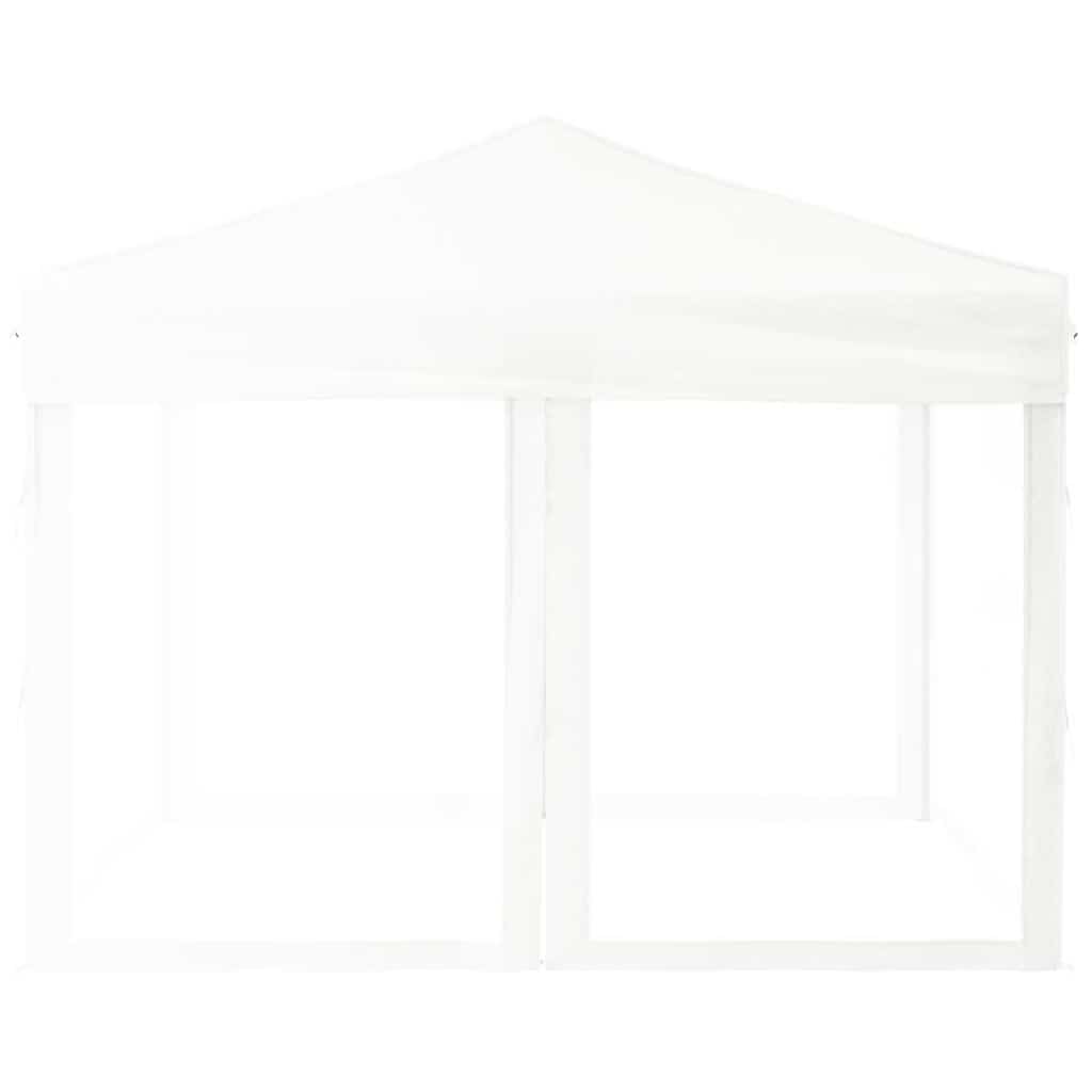vidaXL Partytent inklapbaar met zijwanden 2x2 m blauw