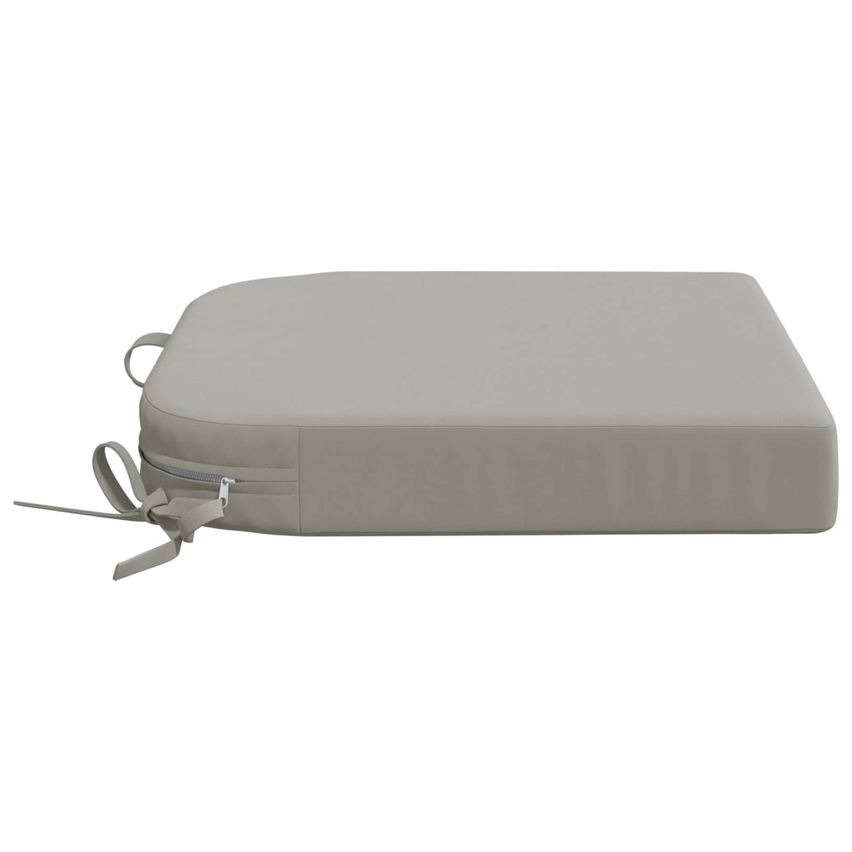 vidaXL 1-delig zitkussen SOEST 100% Polyester Grijs 40 x 40 x 7 cm