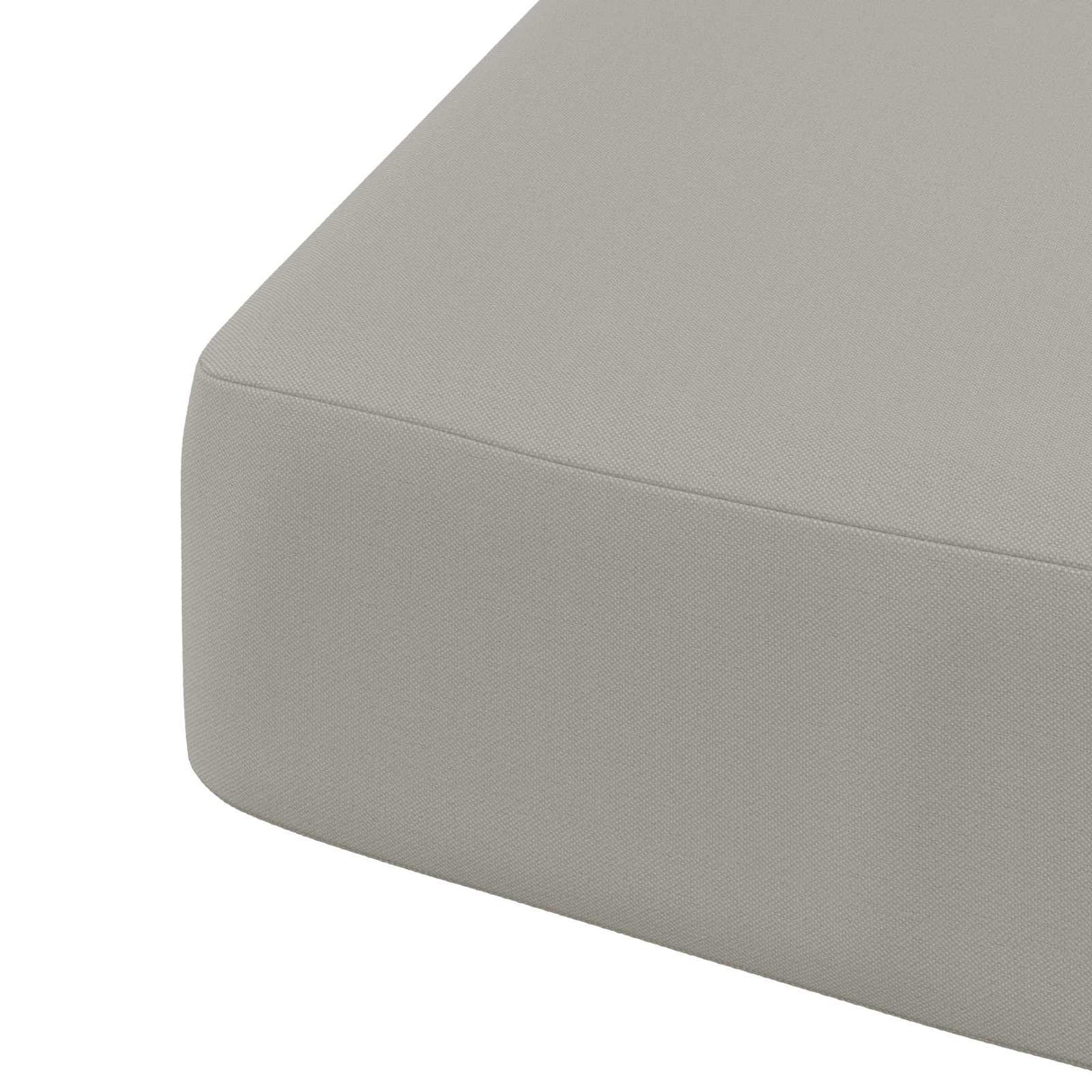 vidaXL 1-delig zitkussen SOEST 100% Polyester Grijs 40 x 40 x 7 cm