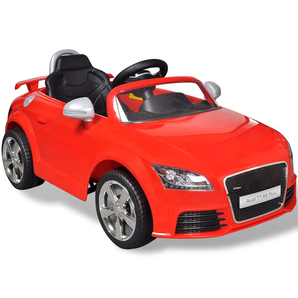 vidaXL Electric Ride-On Car for Kids with Remote Control Audi TT RS Red