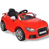 vidaXL Electric Ride-On Car for Kids with Remote Control Audi TT RS Red