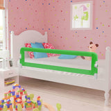 vidaXL Toddler Bed Rail 102x42 cm green